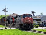 CN 2232 leads 402 at Belzile street